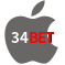 Aplicativo 34Bet para iOS